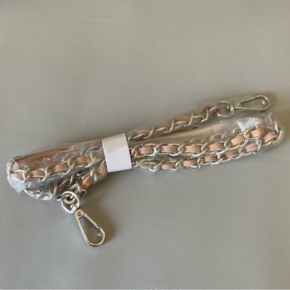 Badgley Mischa NWT Handbag with Braided Crossbody Strap - Picture 6 of 8